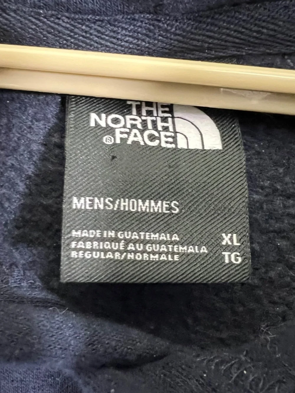 |•THE NORTH FACE•| Navy Blue Signature Hoodie Size XL